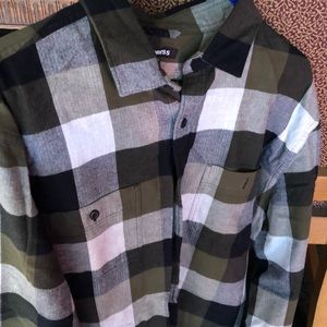 Express xl long sleeve shirt flannel